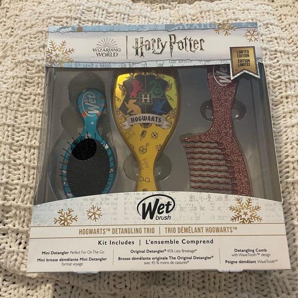 wet brush Hair New Wb Harry Potter Wet Hair Brush Hogwarts